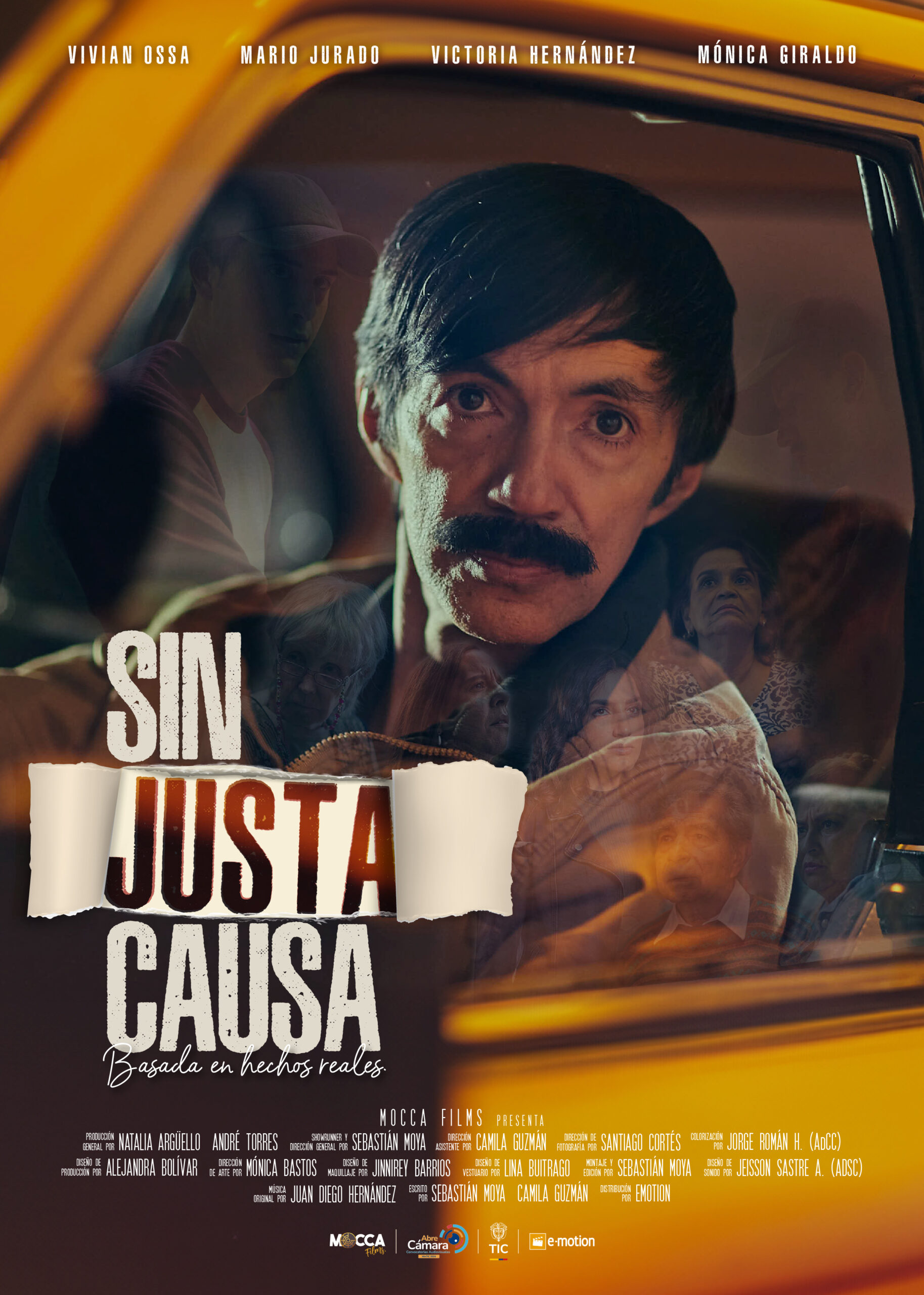 Afiche Sin Justa Causa - MOCCA Films